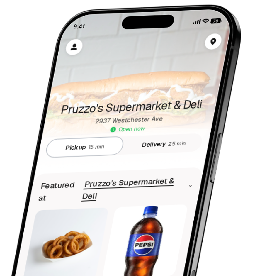 Pruzzo's Supermarket & Deli app preview