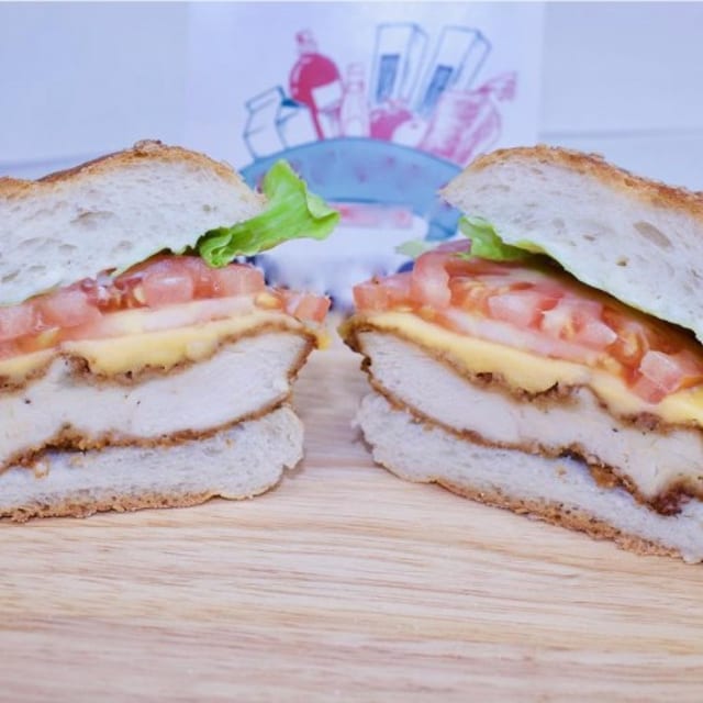 Chicken Cutlet Sandwich.