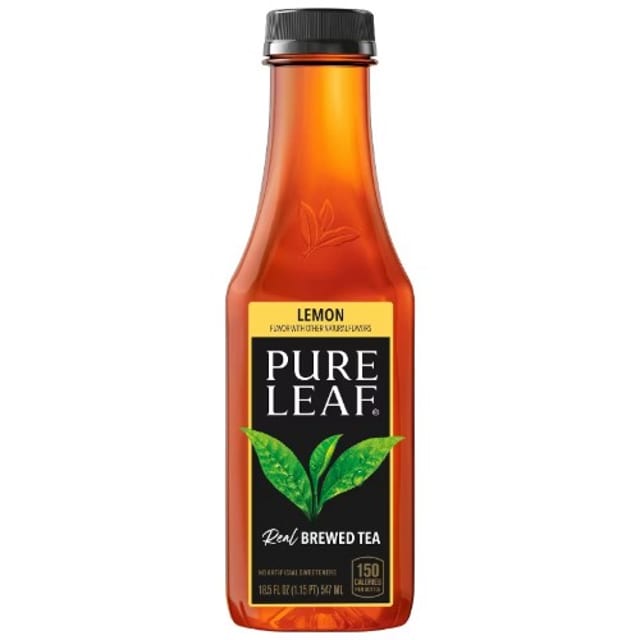 Pure Leaf Real Brewed Tea.