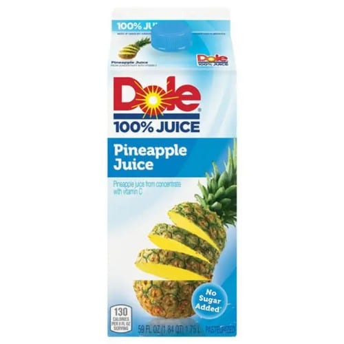 Dole 100% Pineapple Juice 59 Oz.